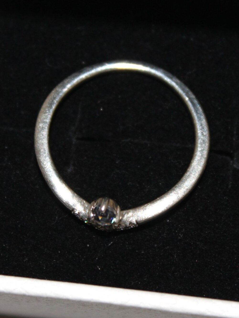 Pandora Sterling Silver Classic Wishbone Ring Size 8.5 - Picture 4 of 7